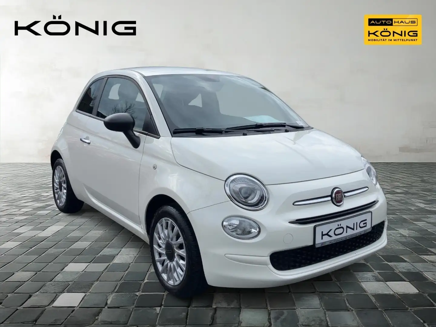 Fiat 500 1.0 Klima*Carplay Weiß - 2