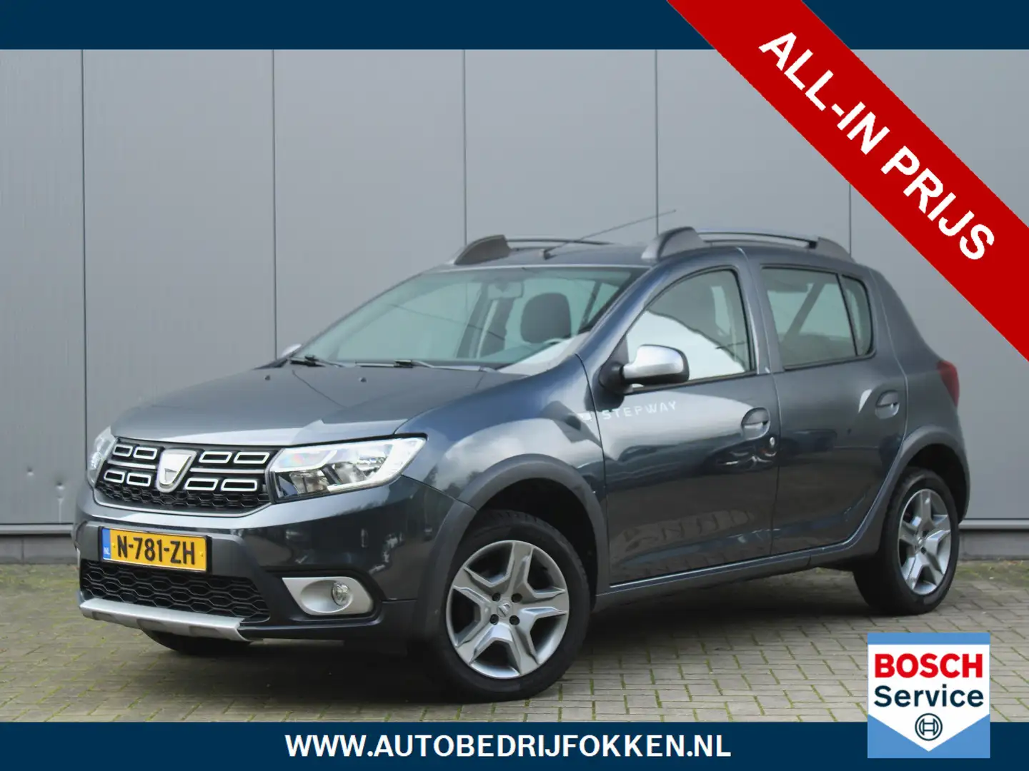 Dacia Sandero 0.9 TCe 90pk Tech Road | Navigatie | Trekhaak | Cr Gris - 1