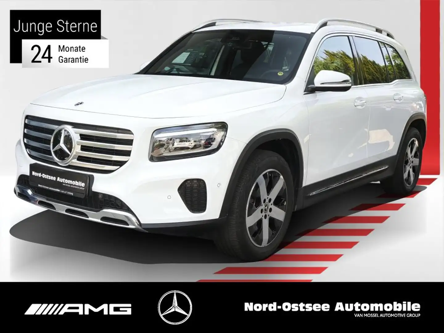 Mercedes-Benz GLB 200 d PROGRESSIVE ADR.+ STANDHZ LED KEYLESS Weiß - 1