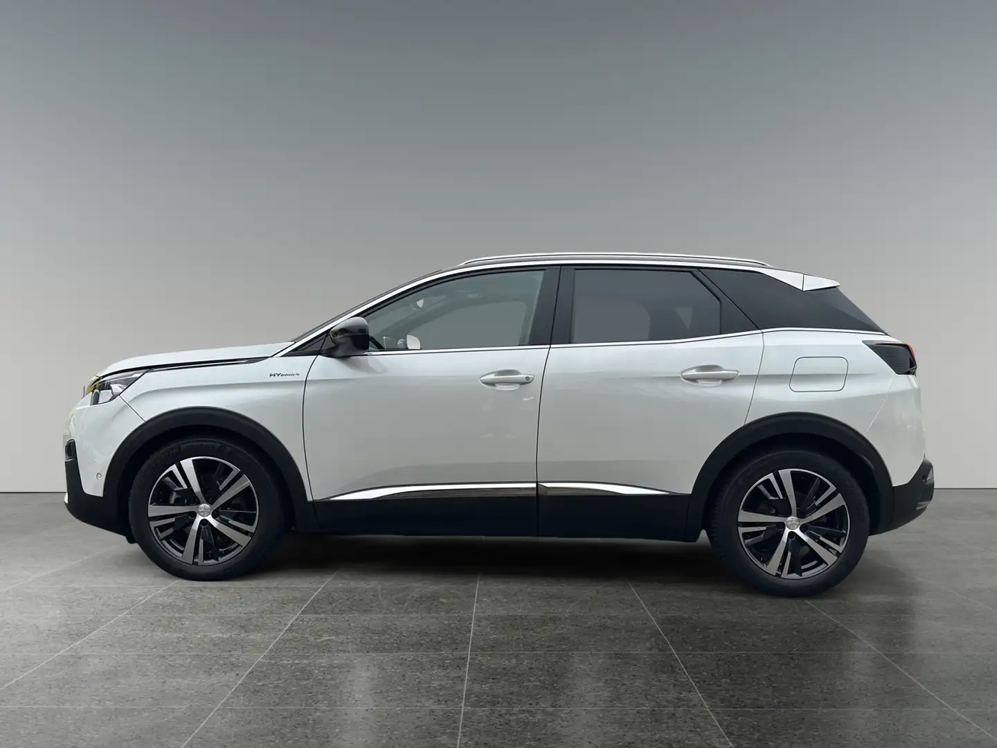 Peugeot 3008 Hybrid 300 e-EAT8 Allure Aut. Weiß - 2