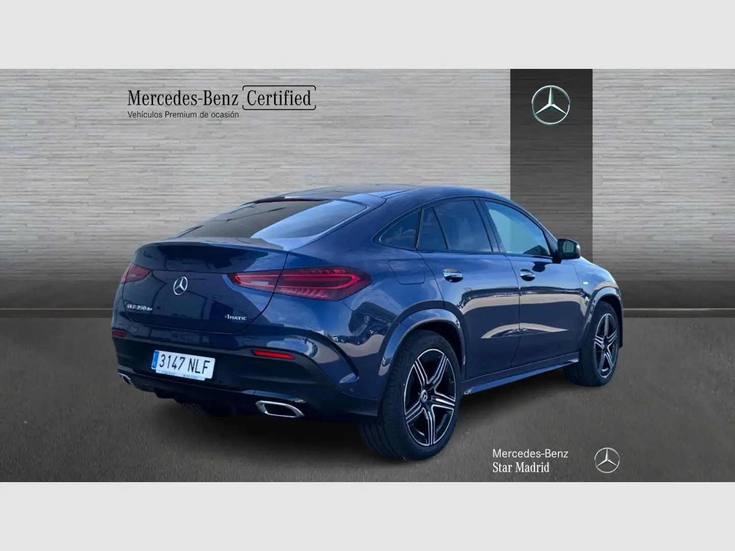 Mercedes-Benz GLE 350 Coupé de 4MATIC Azul - 2
