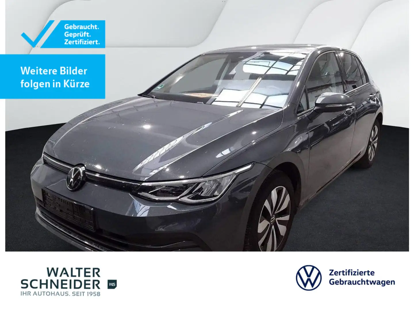 Volkswagen Golf 1.5 TSI Move Navi LED AHK ACC Grau - 1