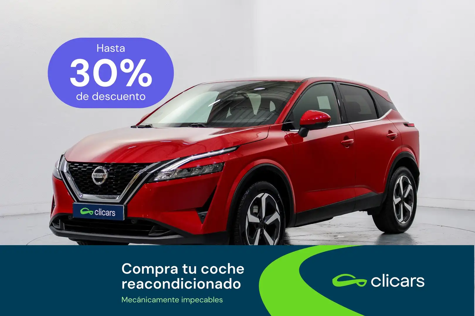 Nissan Qashqai 1.3 DIG-T mHEV 12V N-Connecta 4x2 103kW Rojo - 1