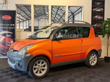 XXL Orange Mopedauto Microcar 45 KM