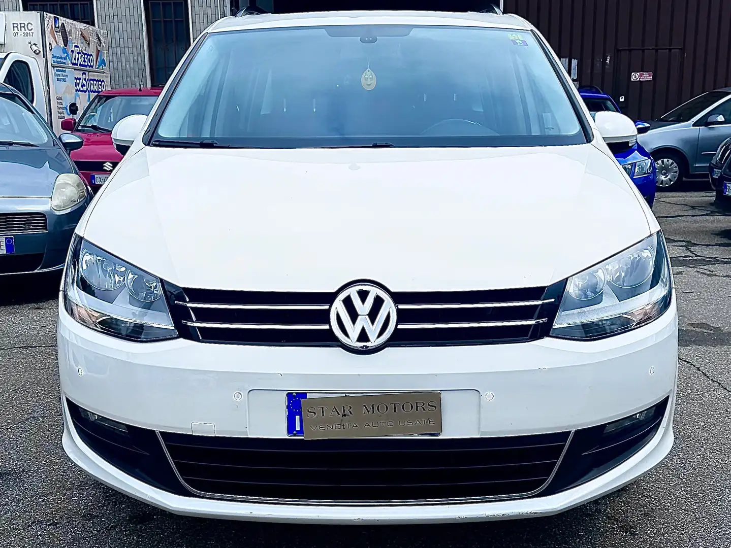 Volkswagen Sharan Sharan 2.0 tdi Comfortline Business 7 posti Bianco - 2