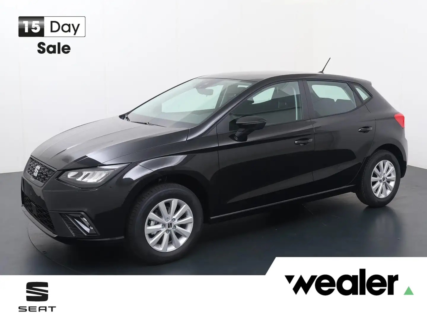 SEAT Ibiza Style Plus 1.0 70 kW / 95 pk EcoTSI Hatchback 5 dr Zwart - 1