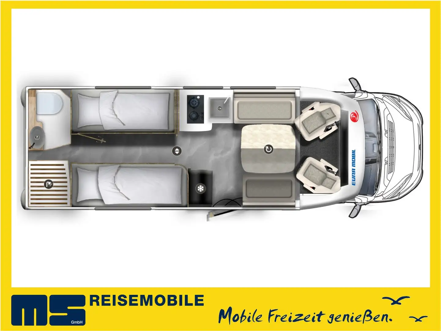 Euramobil PROFILA T 726 EF -MOD. 2025 -MONDIAL PLUS & S-P. Bianco - 2