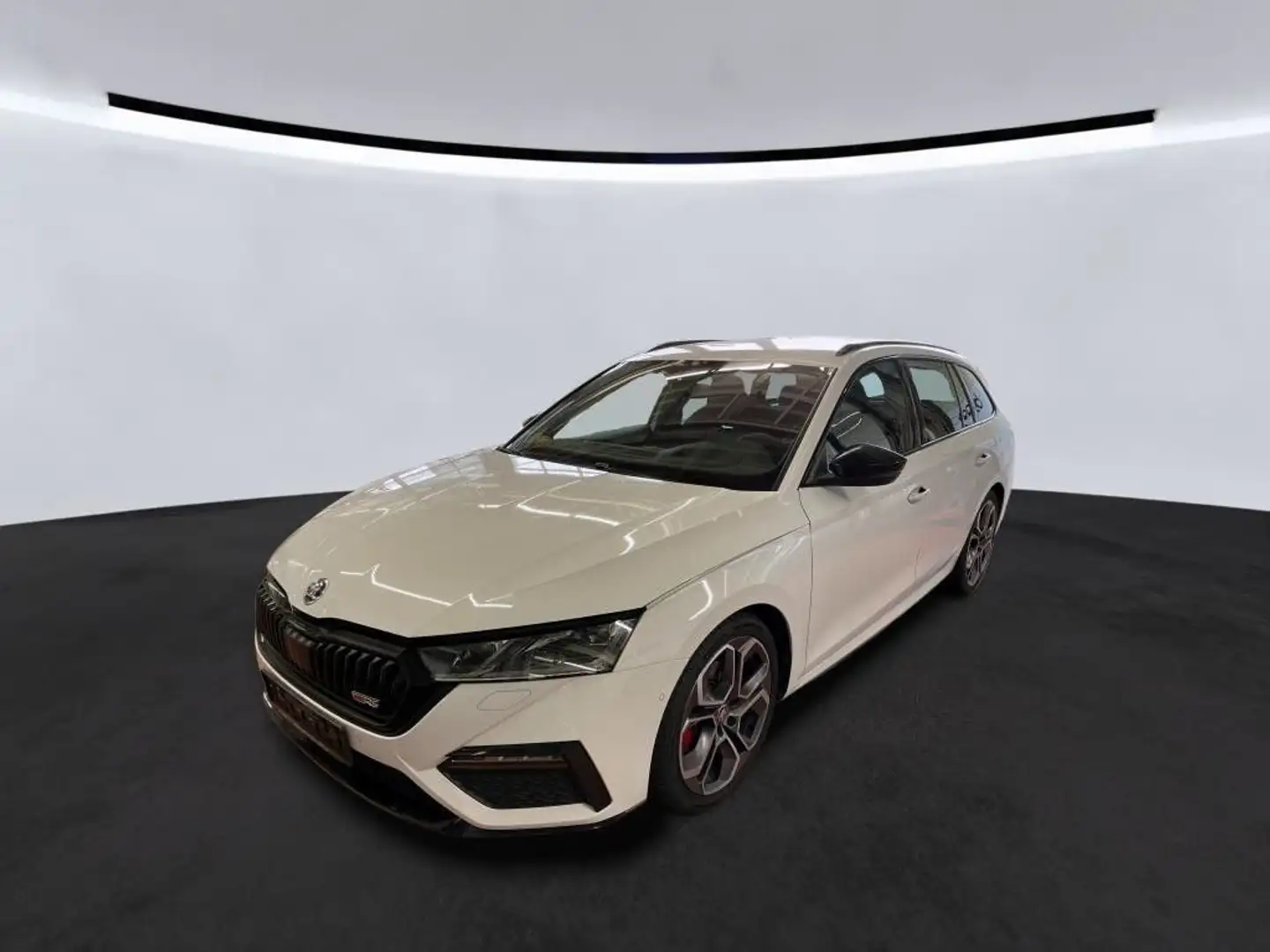 Skoda Octavia Combi 2.0 TDI DSG 4x4 RS Plus Weiß - 2