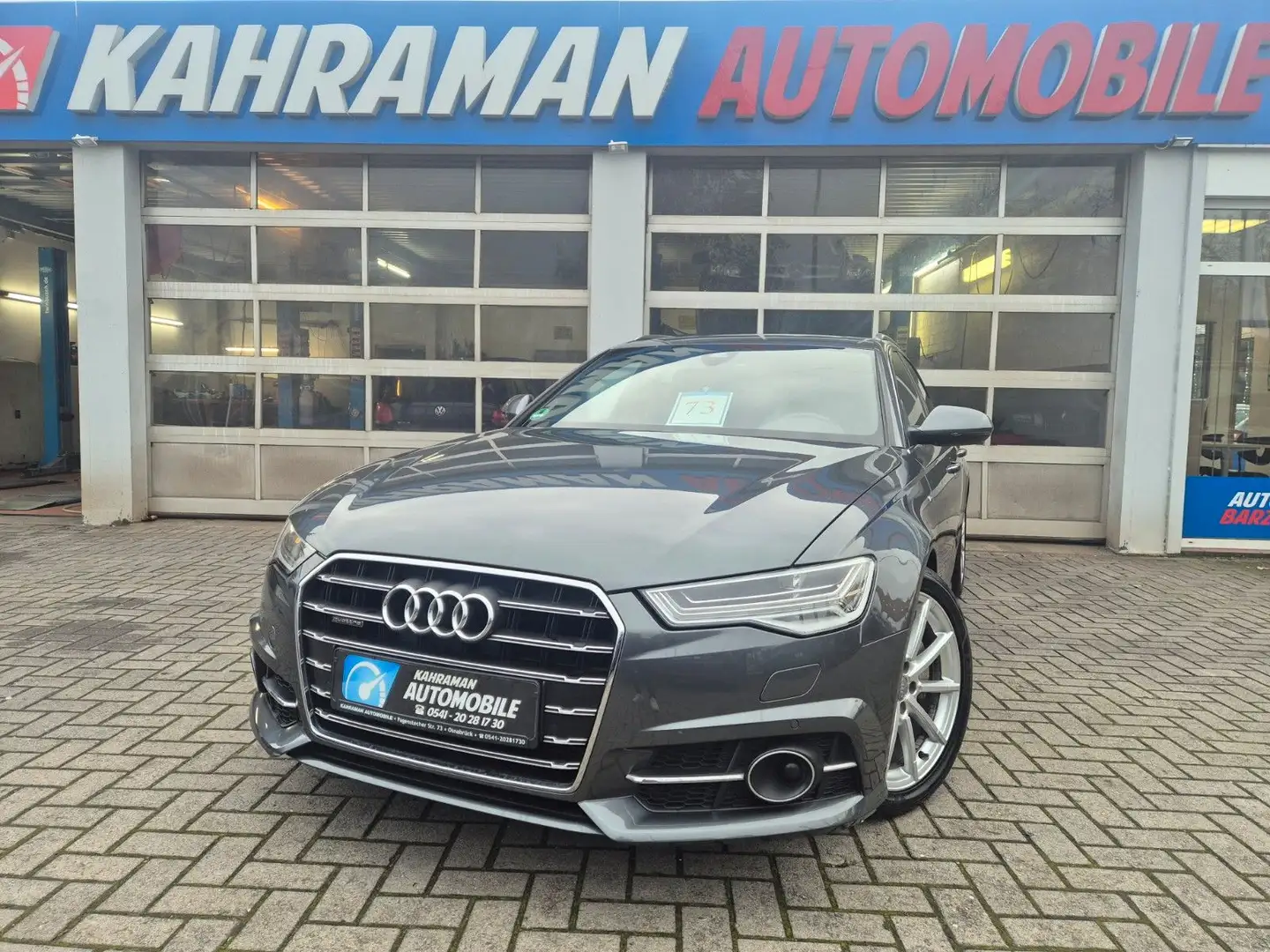 Audi A6 Avant 3.0 TDI clean diesel quattro S-Line Gris - 1