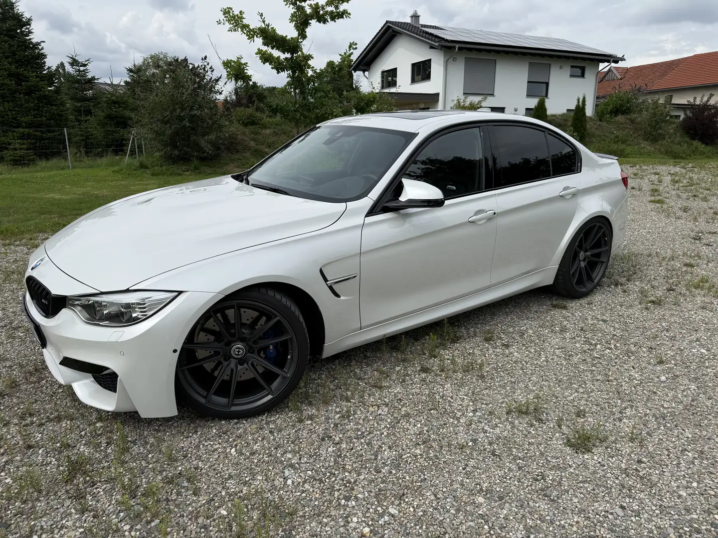 BMW M3 F80, DKG, Deutsch, k. OPF, 20 Zoll HRE Weiß - 2