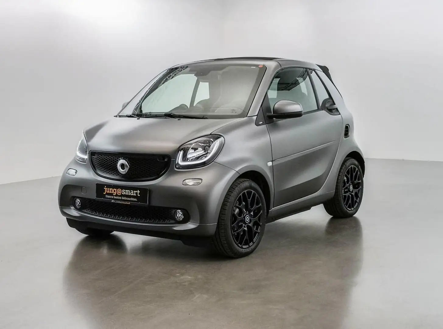 smart forTwo cabrio prime turbo DCT: SPORTLICH LÄSSIG! Gris - 1