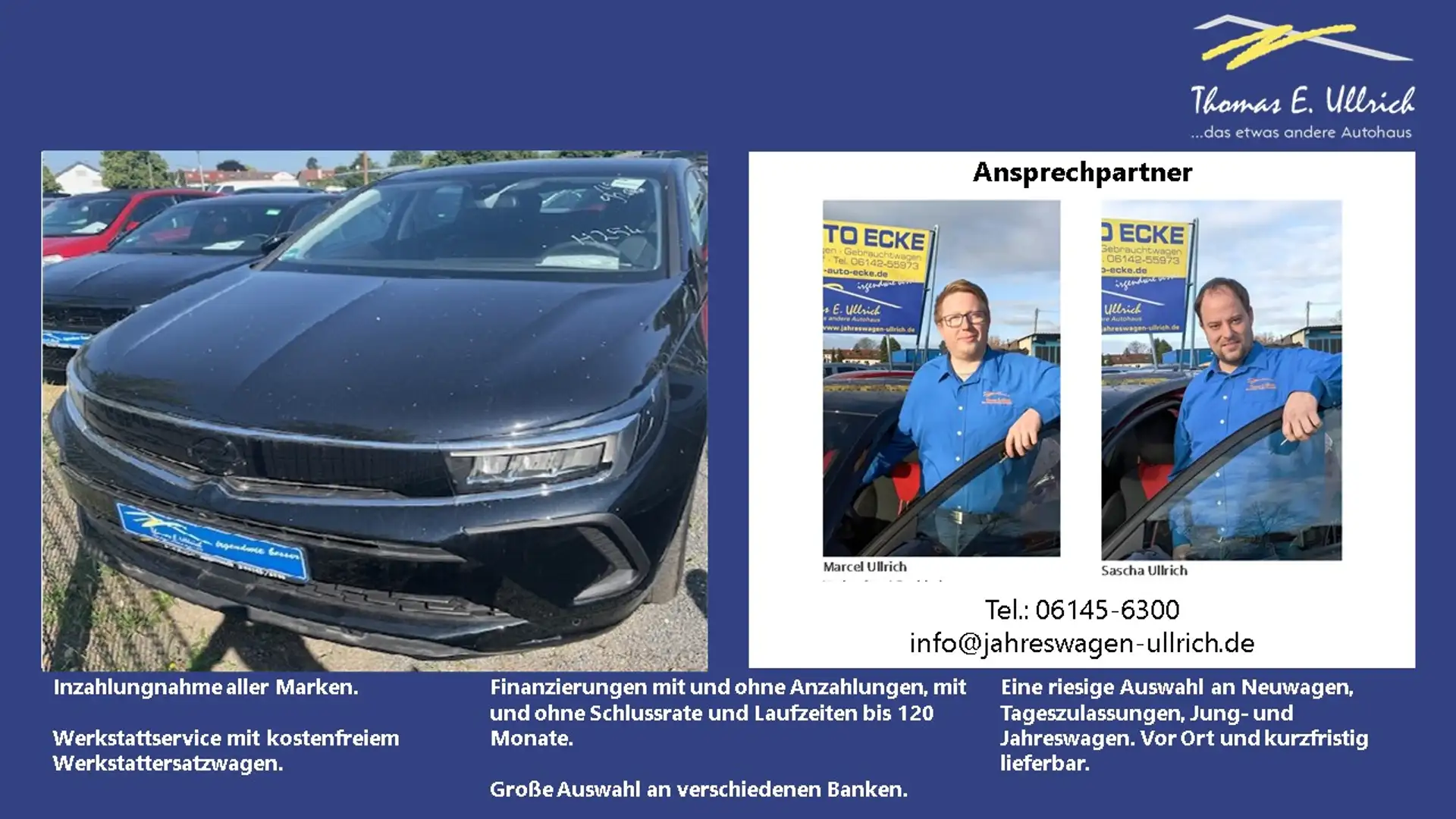 Opel Grandland X Grandland 1.2 Turbo GS AT// Noir - 1