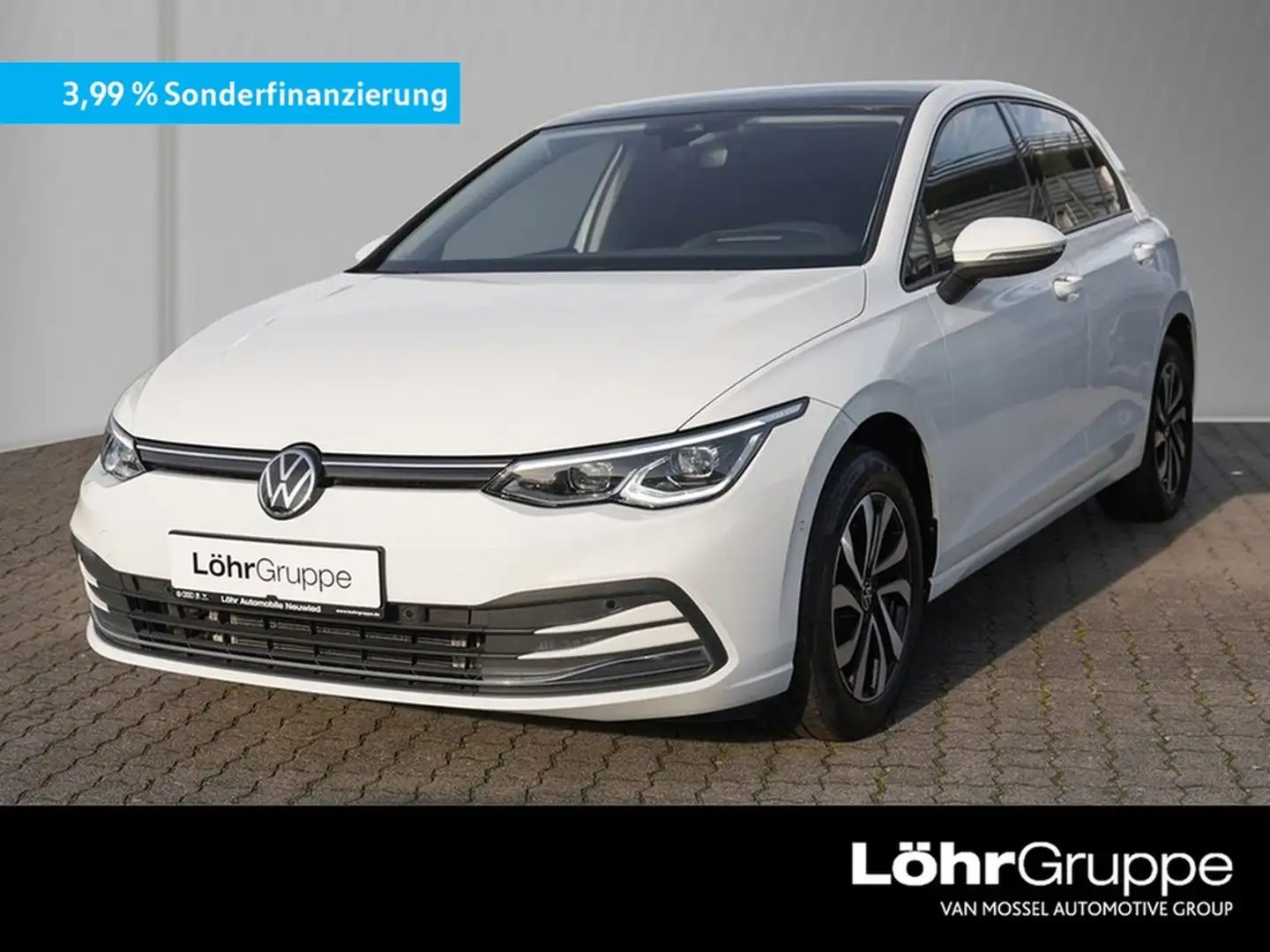 Volkswagen Golf VIII 2.0 TDI DSG ACTIVE /MatrixLED/Pano/HuD Blanc - 1