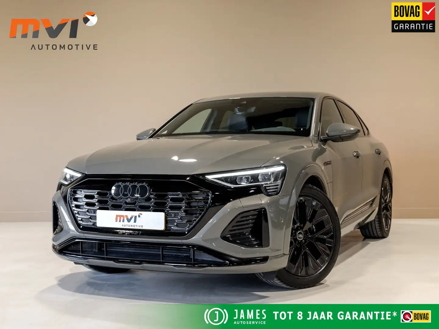 Audi Q8 e-tron Sportback 50 quattro S Edition 95 kWh SOH 94% / 34 Gris - 1