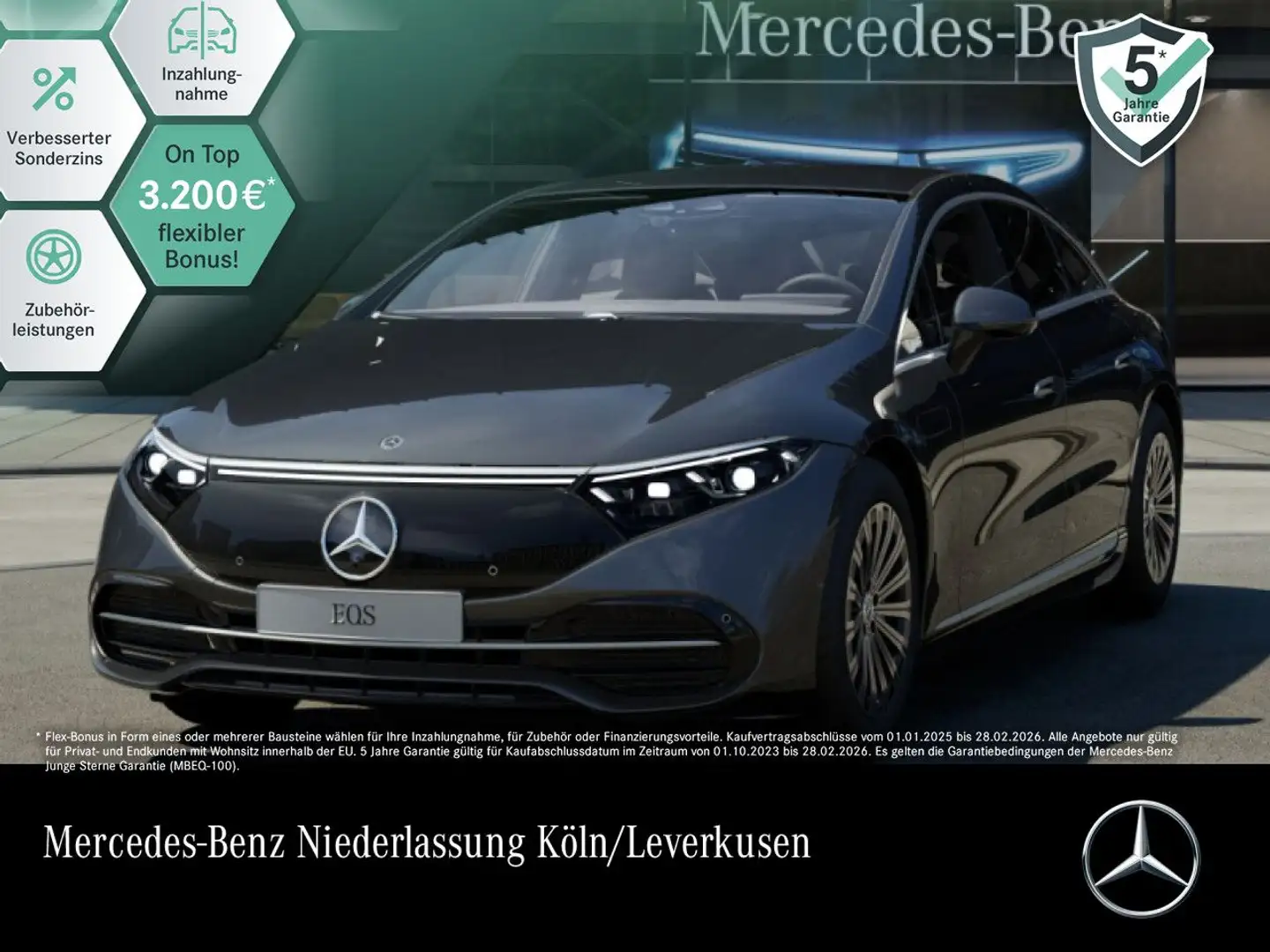 Mercedes-Benz EQS 450 Fahrass WideScreen Airmat Distr. Kamera Grau - 1