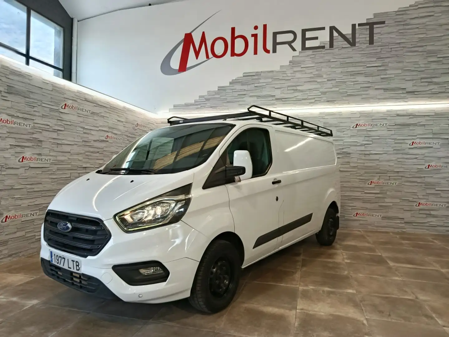 Ford Transit Custom FT 300 L2 Van Trend EcoBlue Hybrid Wit - 1