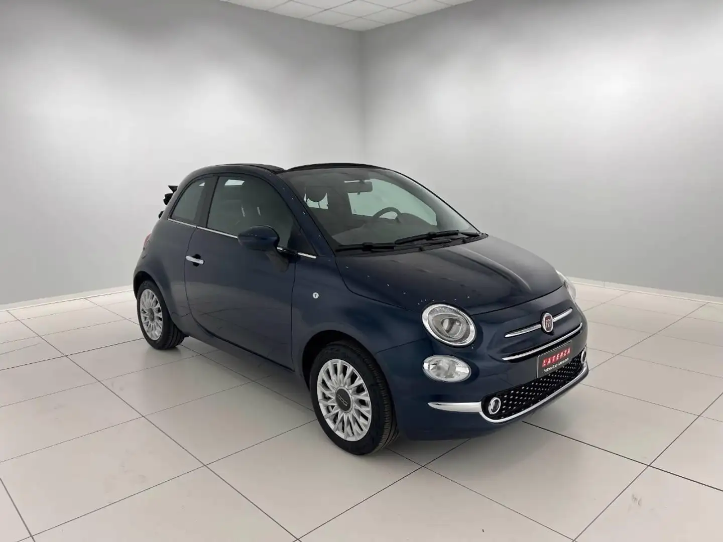 Fiat 500C C 1.0 FireFly Hybrid Dolcevita Bleu - 1
