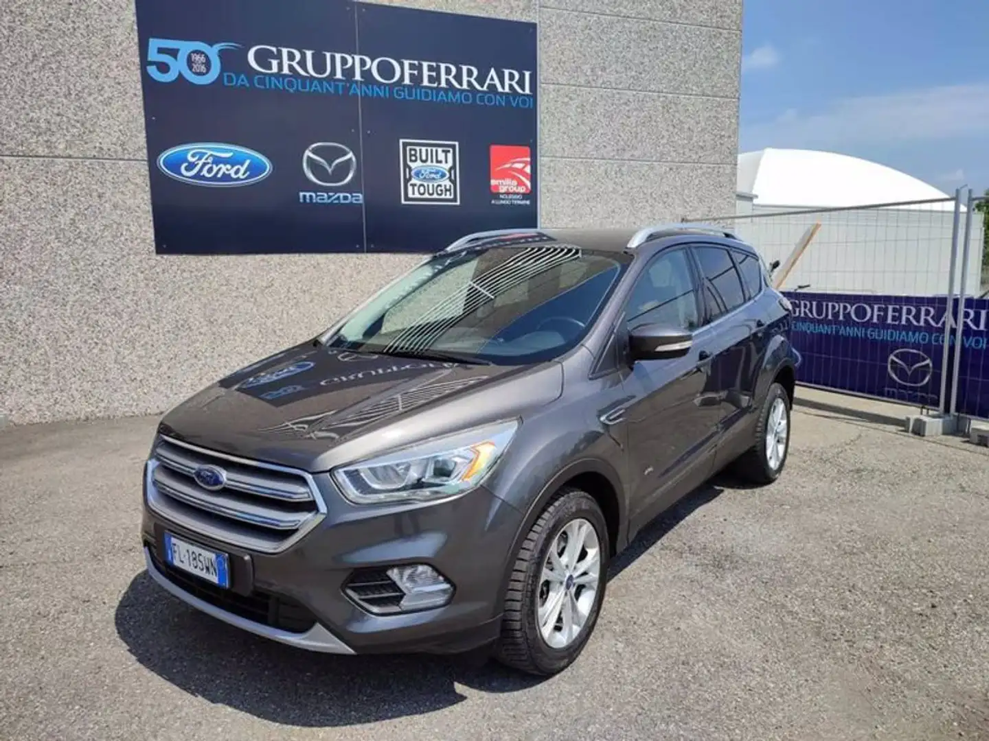 Ford Kuga 2 serie 2.0 TDCI 150 CV S&S 4WD Titanium Grigio - 1