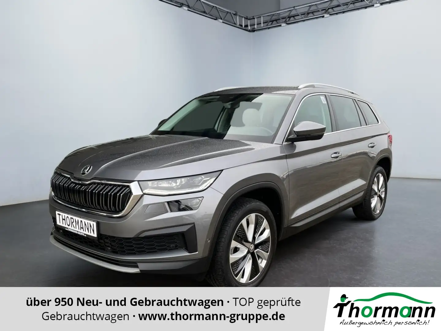 Skoda Kodiaq 2.0 TSI Style DSG 4xSHZ ACC Facelift Grau - 1