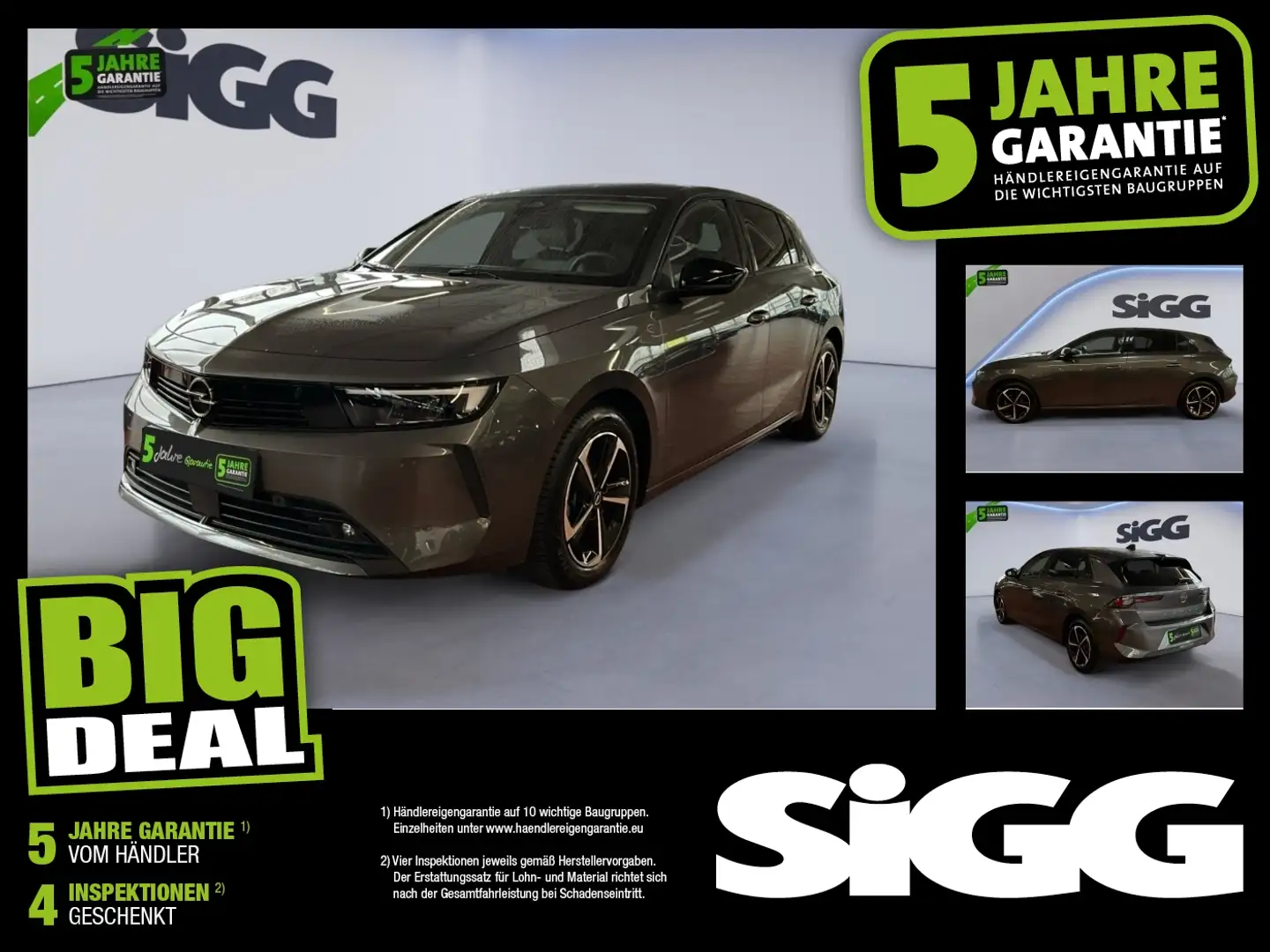 Opel Astra L 1.2 Turbo Edition DynLicht Fernlichtass. Grau - 1