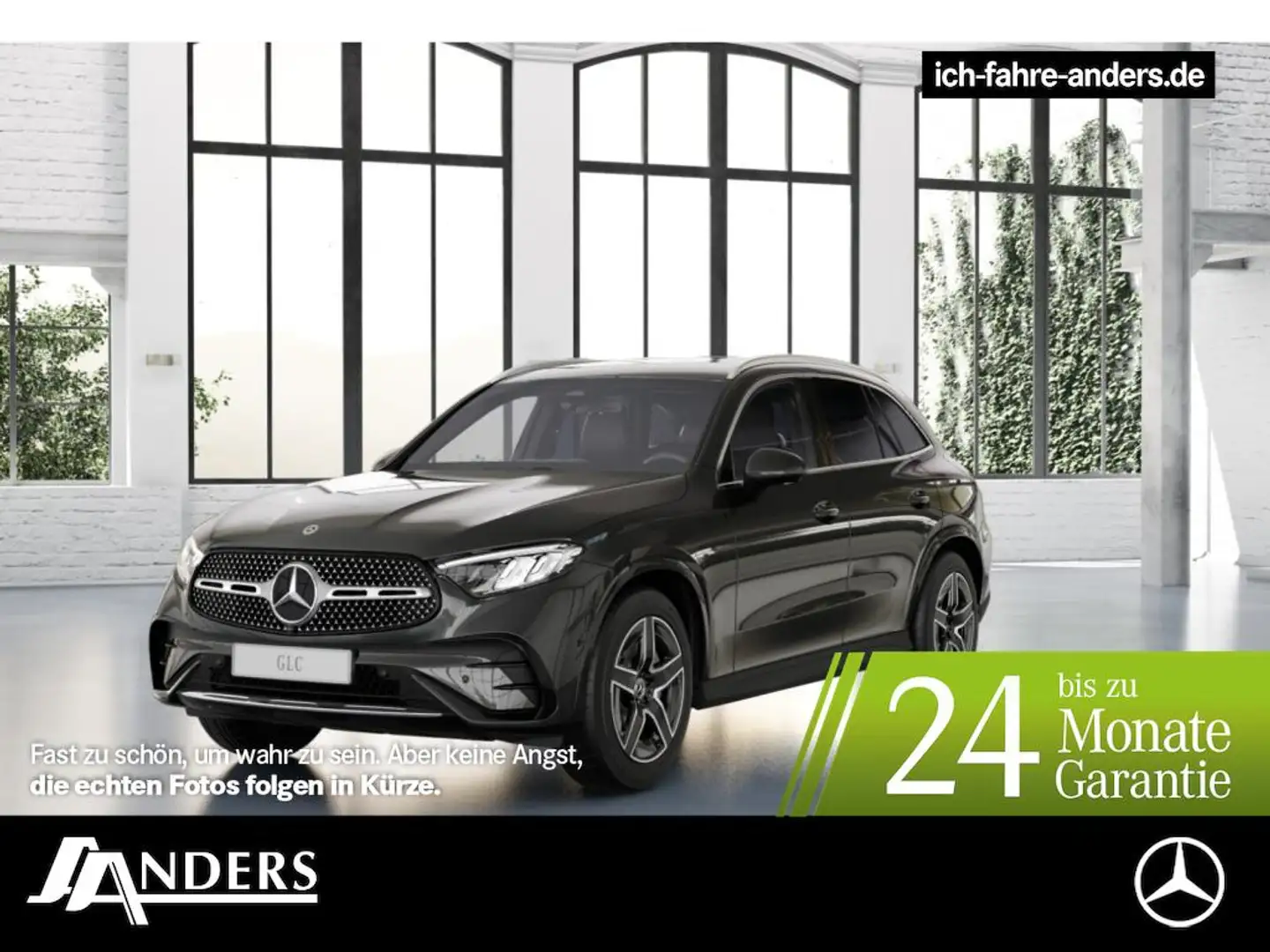 Mercedes-Benz GLC 220 d 4M +AMG+SHZ+KeyLess+Edi.+AHK+SpurW+LM Grau - 1