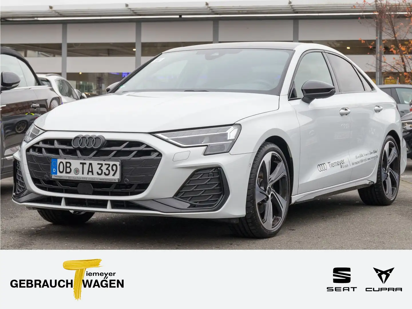 Audi A3 35 TFSI S LINE MATRIX SONOS OPTIK 1 Weiß - 1