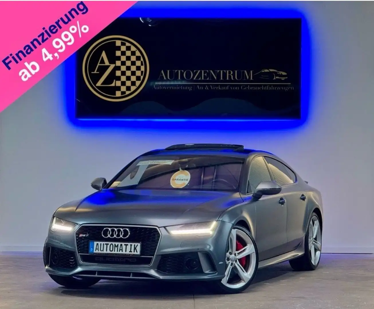 Audi RS7 performance 4.0 TFSI quattro *MATT*GARANTIE* Grijs - 1