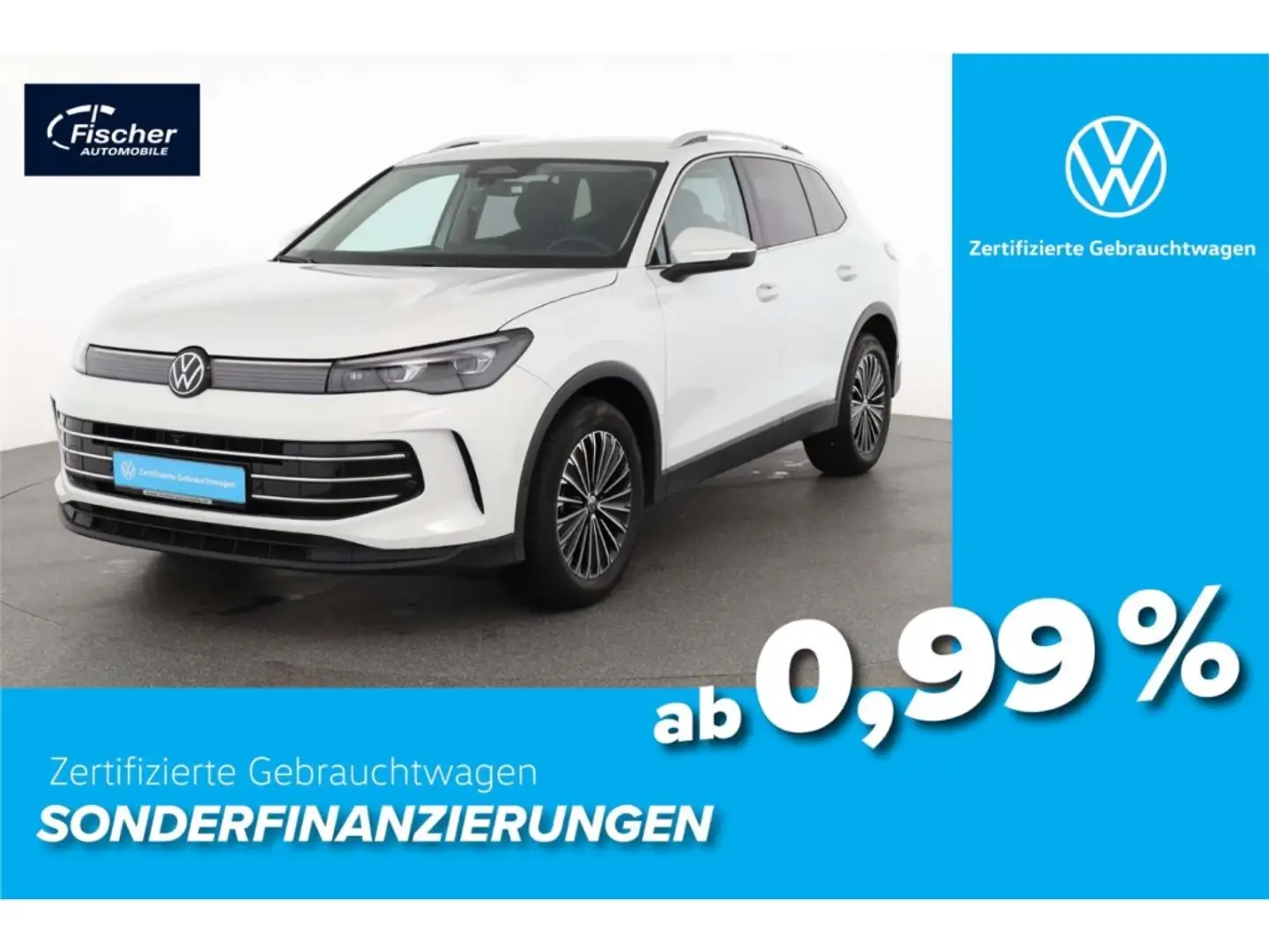 Volkswagen Tiguan 2.0 TDI Elegance Weiß - 1