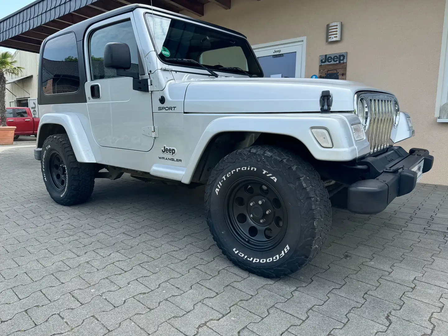 Jeep Wrangler TJ 2.4 Liter,5.Gang, G-Kat  Euro3 Zilver - 1