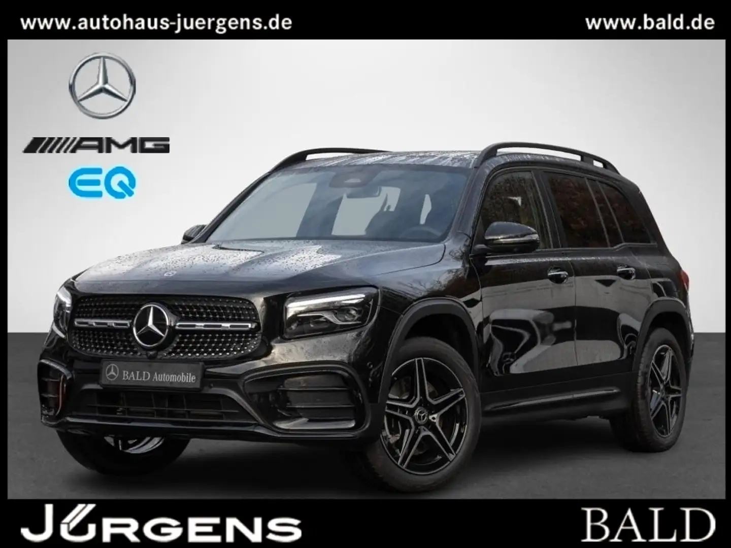 Mercedes-Benz GLB 220 4M AMG-Premium/ILS/Pano/AHK/360/Night/19 Schwarz - 1