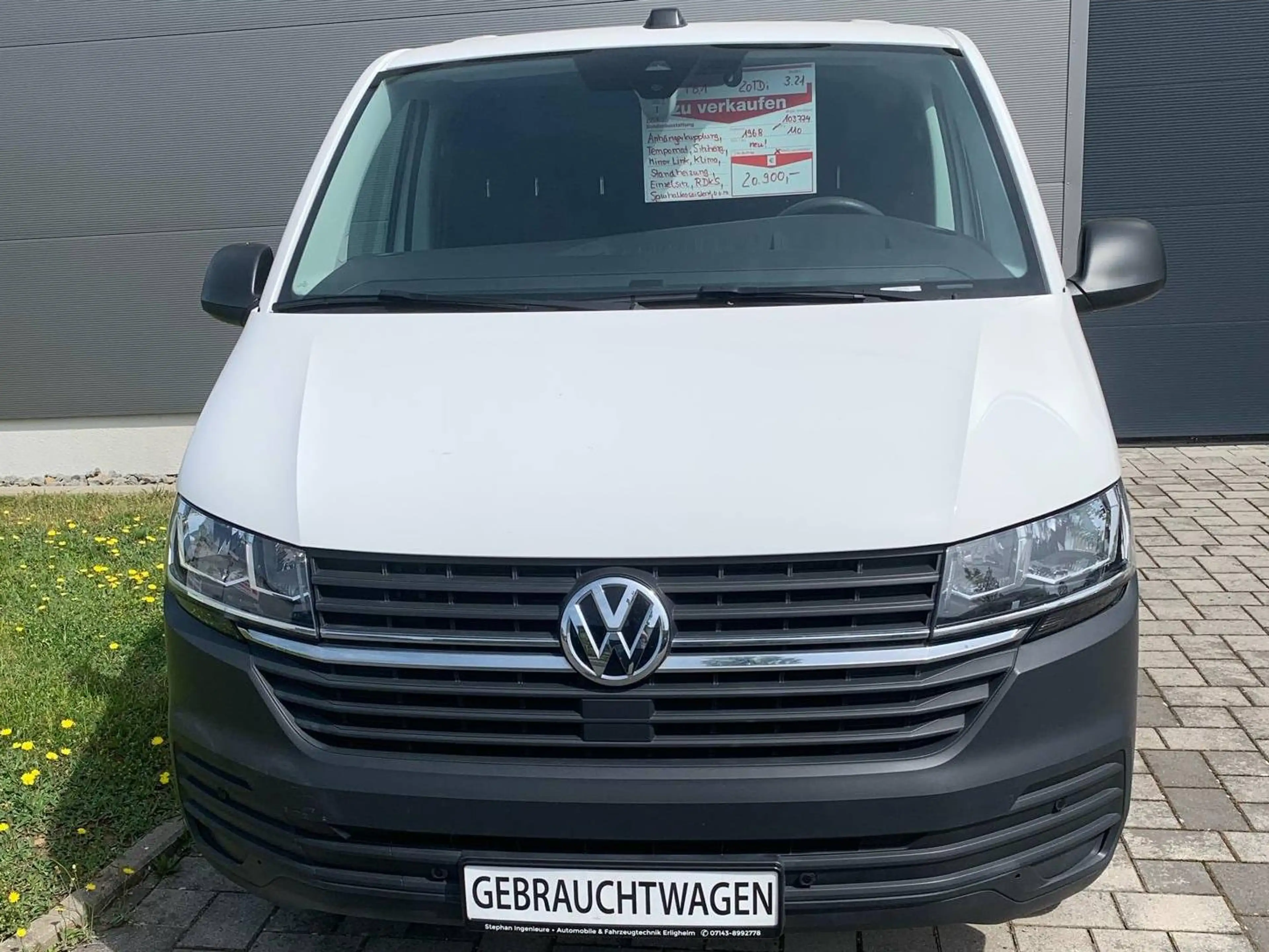 Volkswagen T6.1 Transporter L1H1 Standhzg. 2Schiebet. SHZ Klima AHK