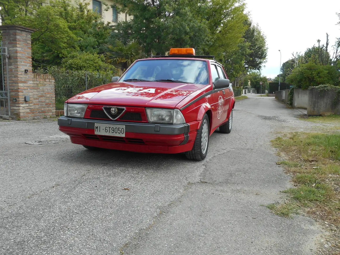Alfa Romeo 75 75 3000 V6 America Potenziato Rojo - 1