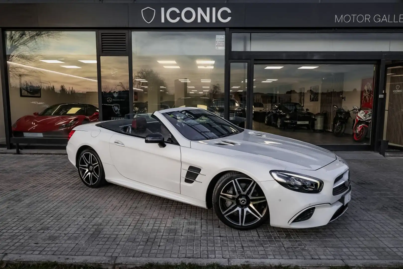Mercedes-Benz SL 500 Aut. Blanc - 1