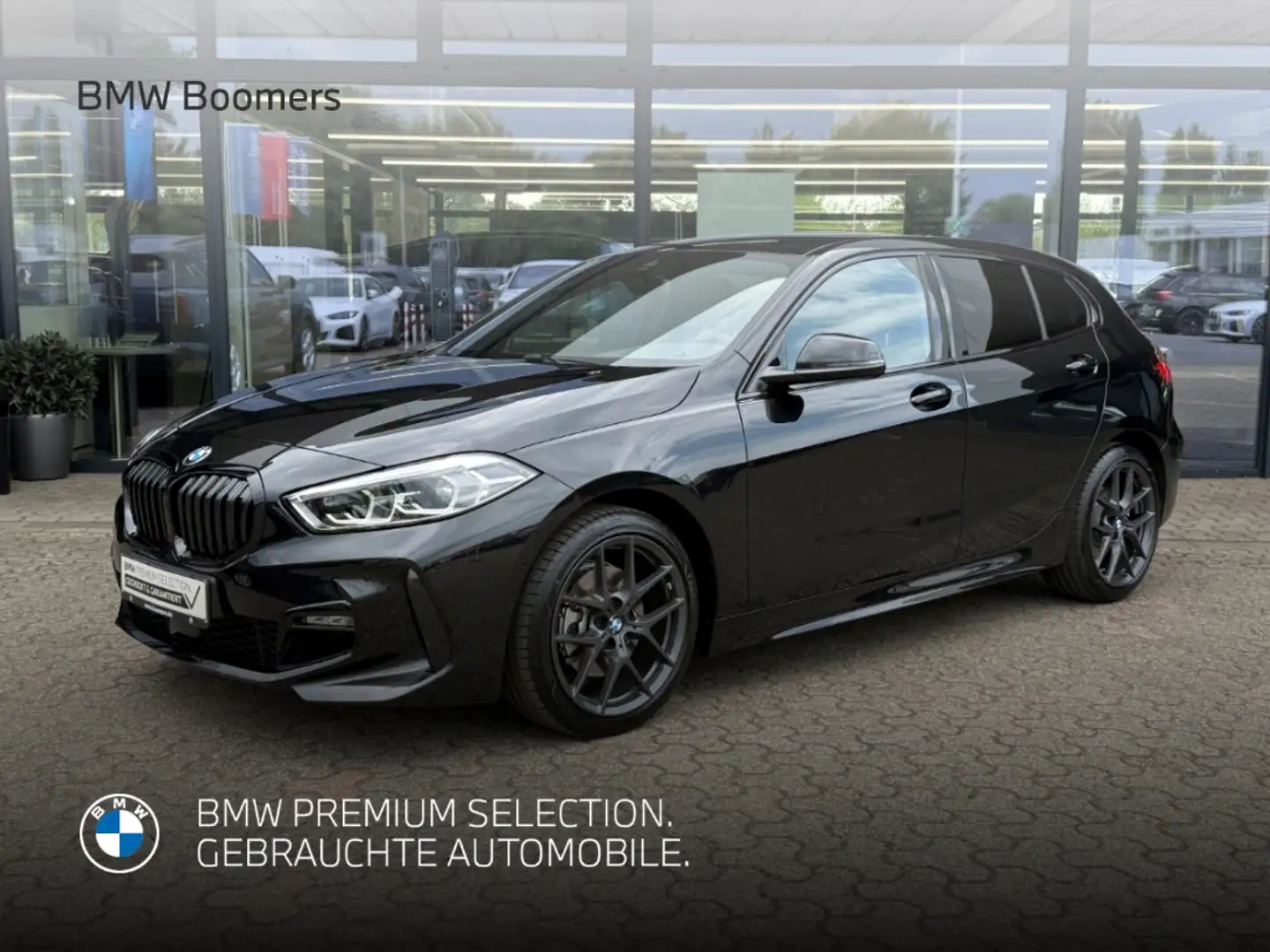 BMW 118 i M Sport Sitzheizung F. u. Bf. Sonnenschutzvergla Schwarz - 1
