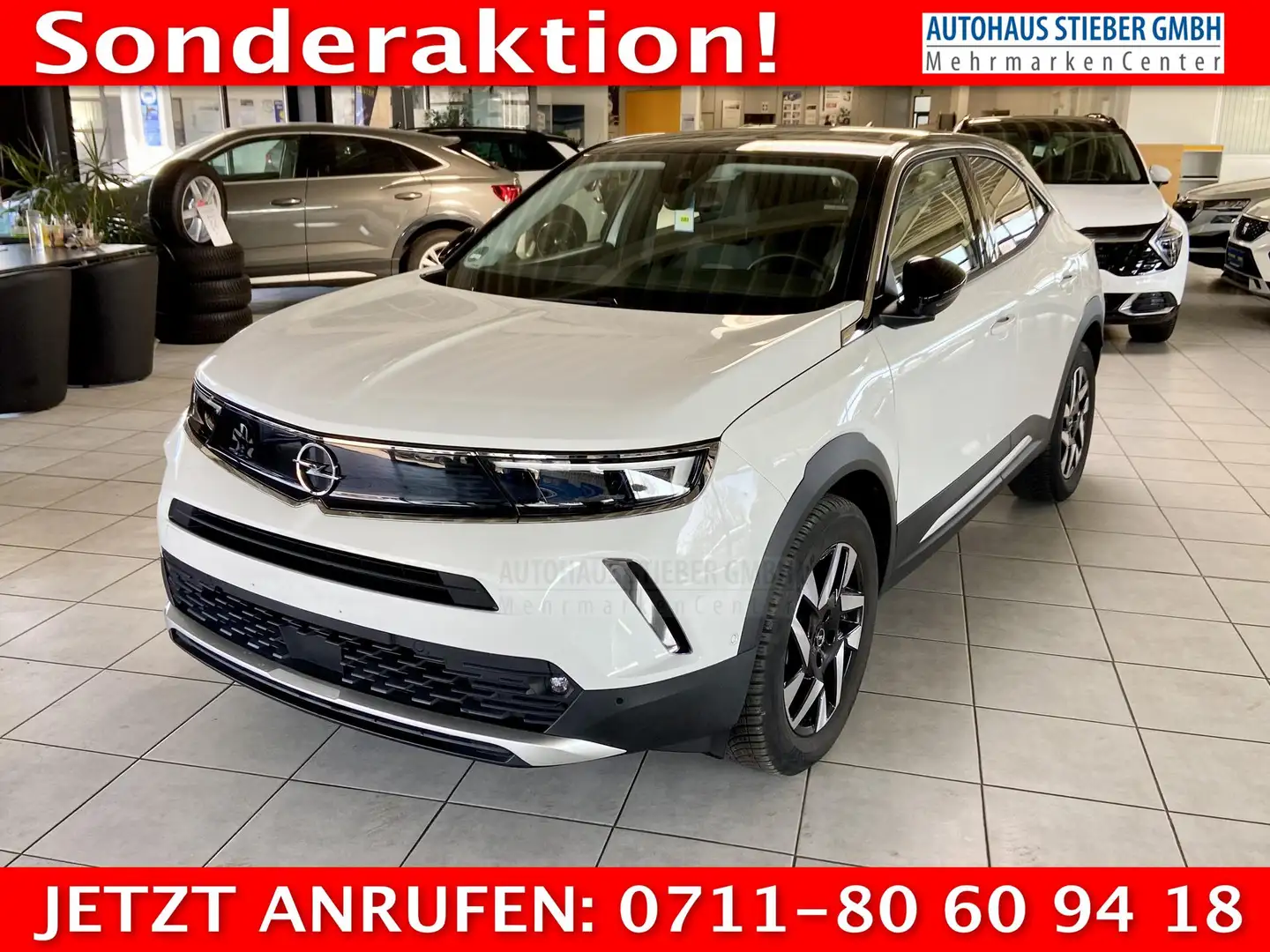 Opel Mokka Elegance DAB+EPH+RFK 180°CAM 1.2 Turbo Blanc - 1