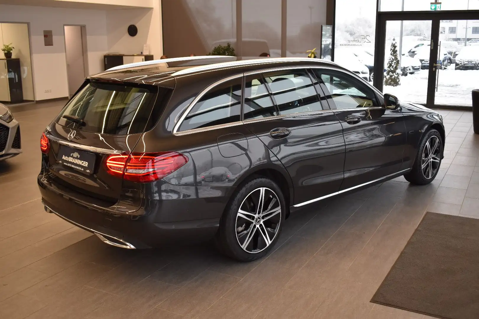 Mercedes-Benz C 300 de T Exclusive 9G-tronic LED~Navi3D~360° Gris - 2