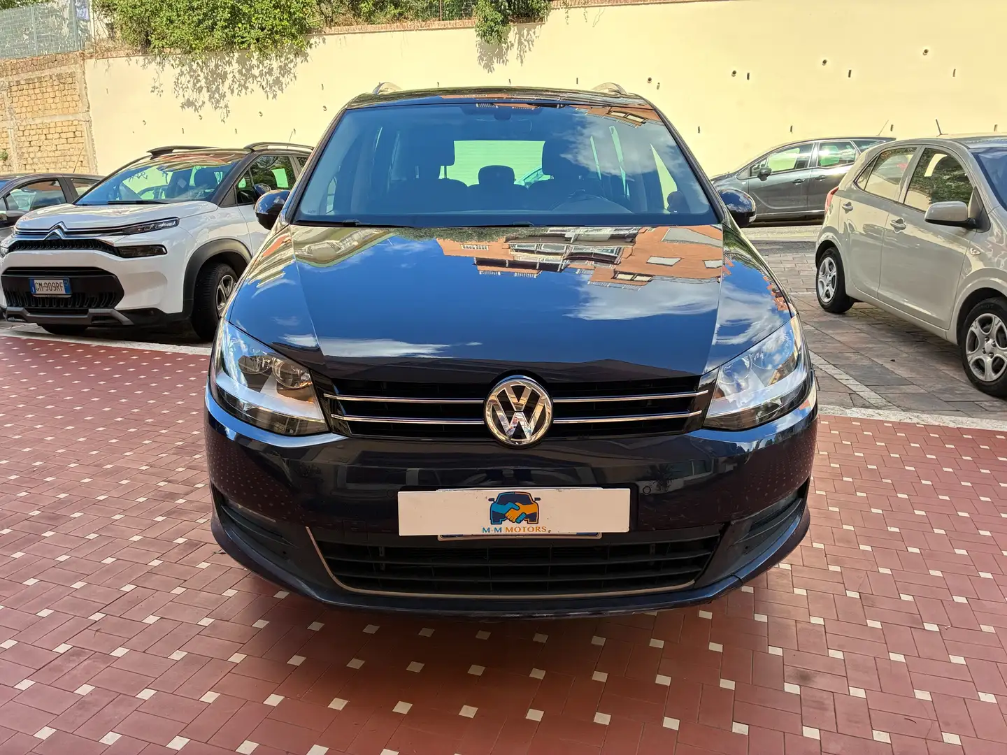 Volkswagen Sharan Sharan II 2.0 tdi Comfortline 150 cv 7 posti Bleu - 2