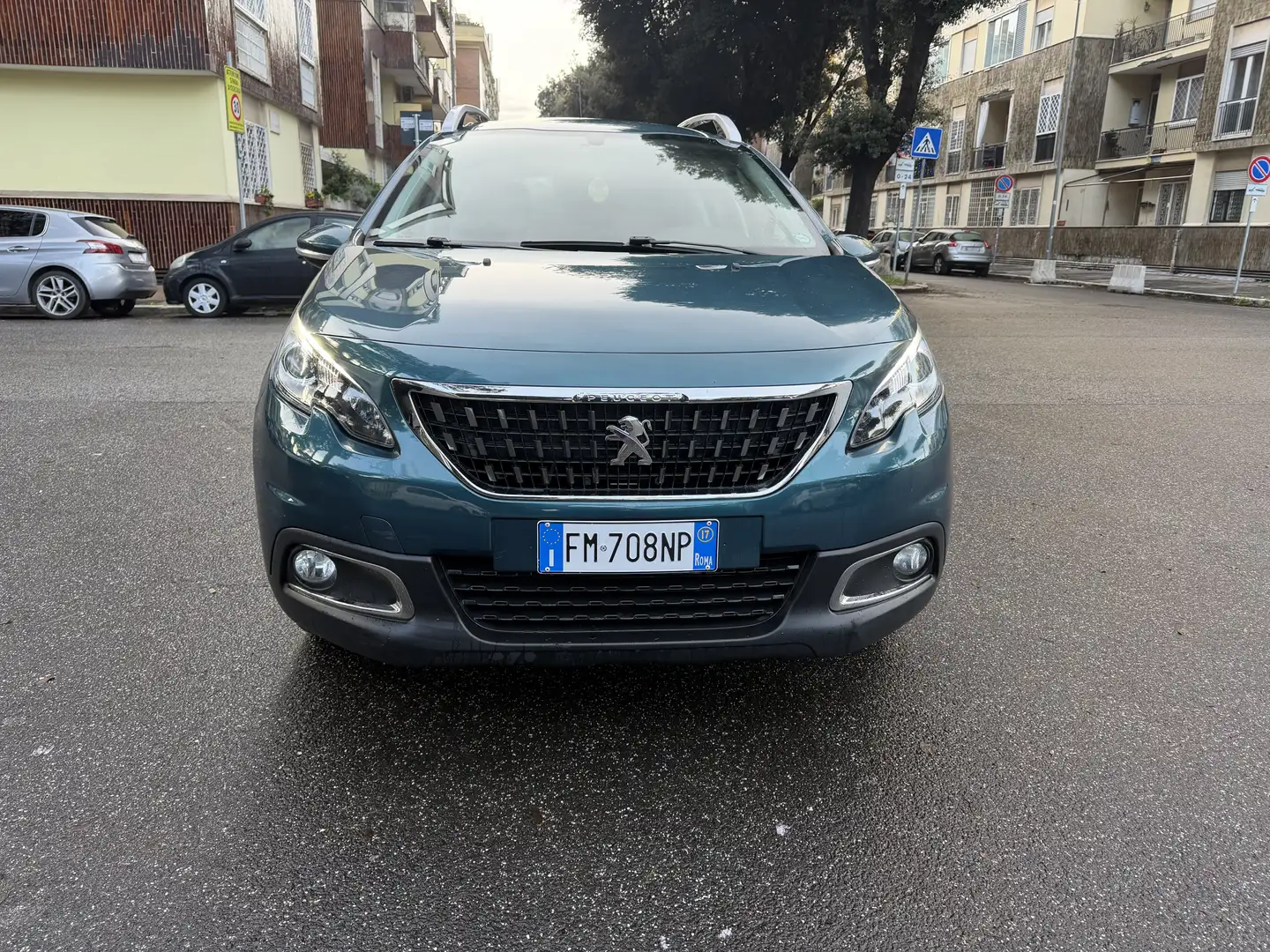 Peugeot 2008 1.2 puretech 12v Active 82cv E6 - FINANZIABILE - Зелений - 1
