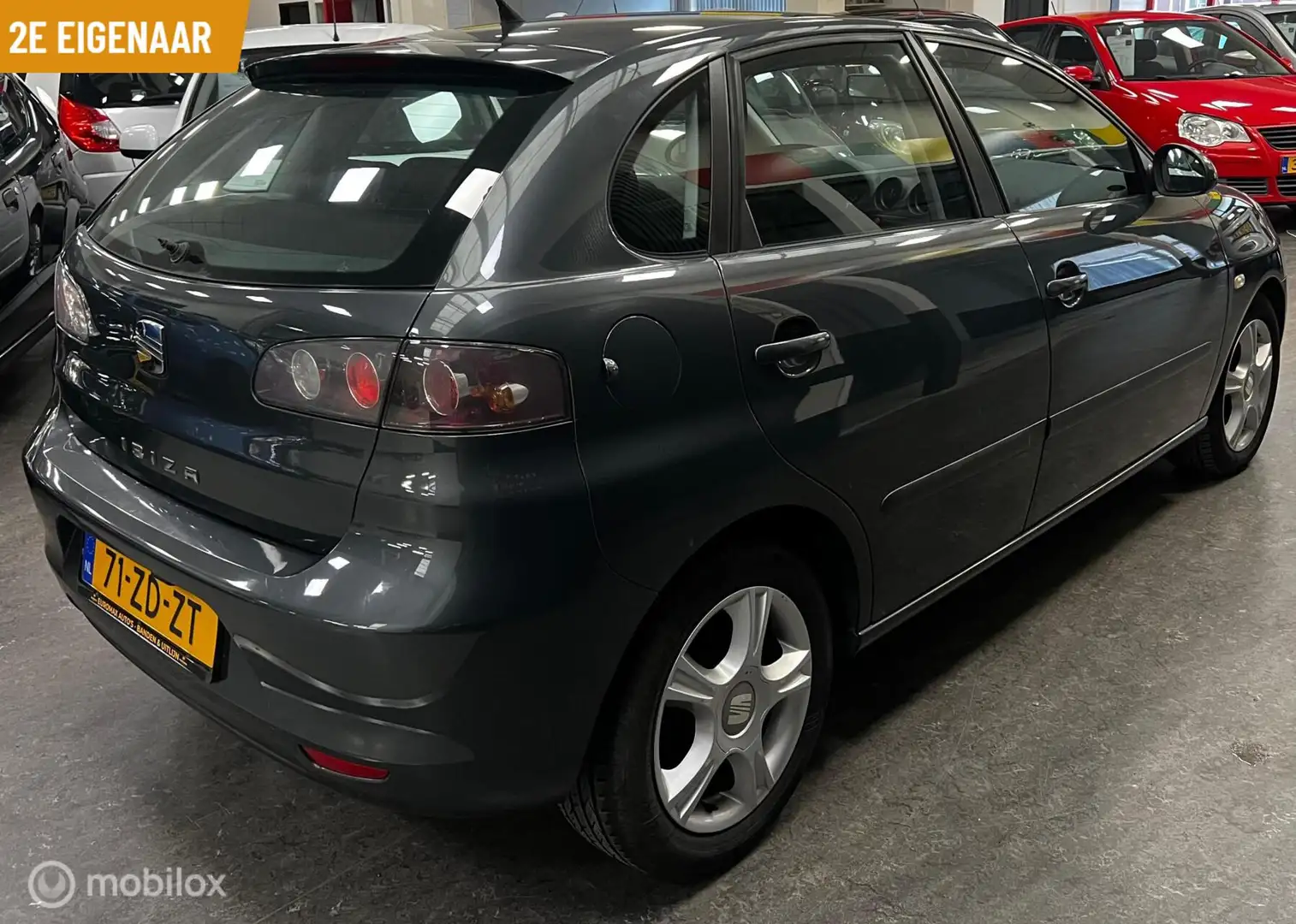 SEAT Ibiza 1.2-12V Reference NAP - 2e Eigenaar - Airco Gris - 2