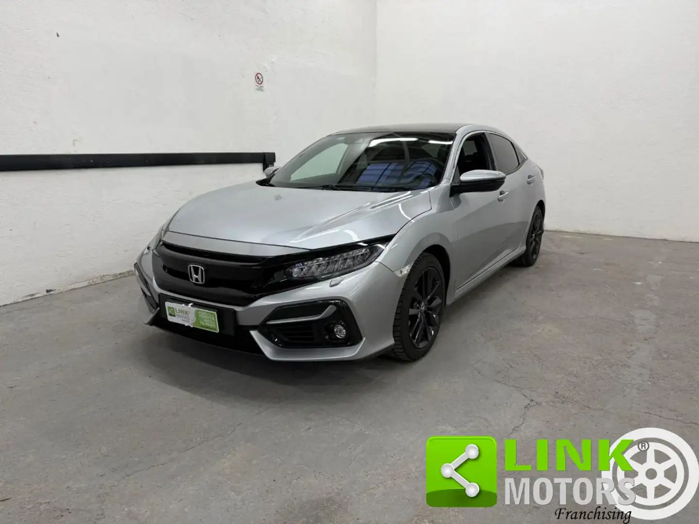 Honda Civic 1.6 5 porte Executive GARANZIA INCLUSA Grigio - 1