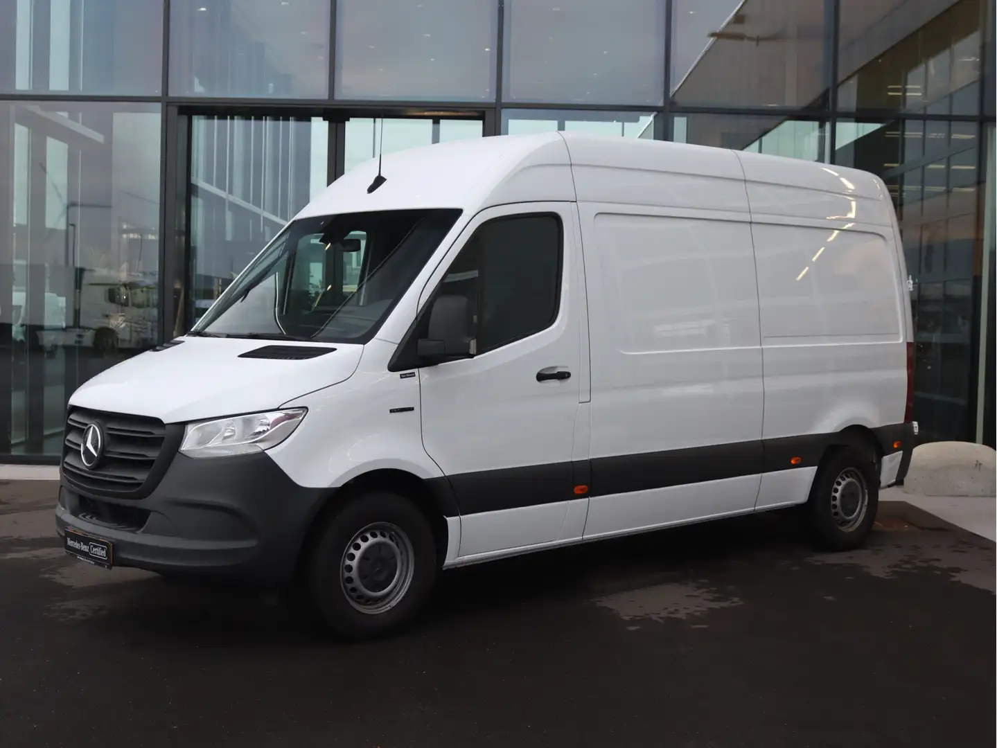 Mercedes-Benz Sprinter e-Sprinter L2H2 55 kWh |AIRCO/ALARM/270gr A.DEUREN Wit - 2