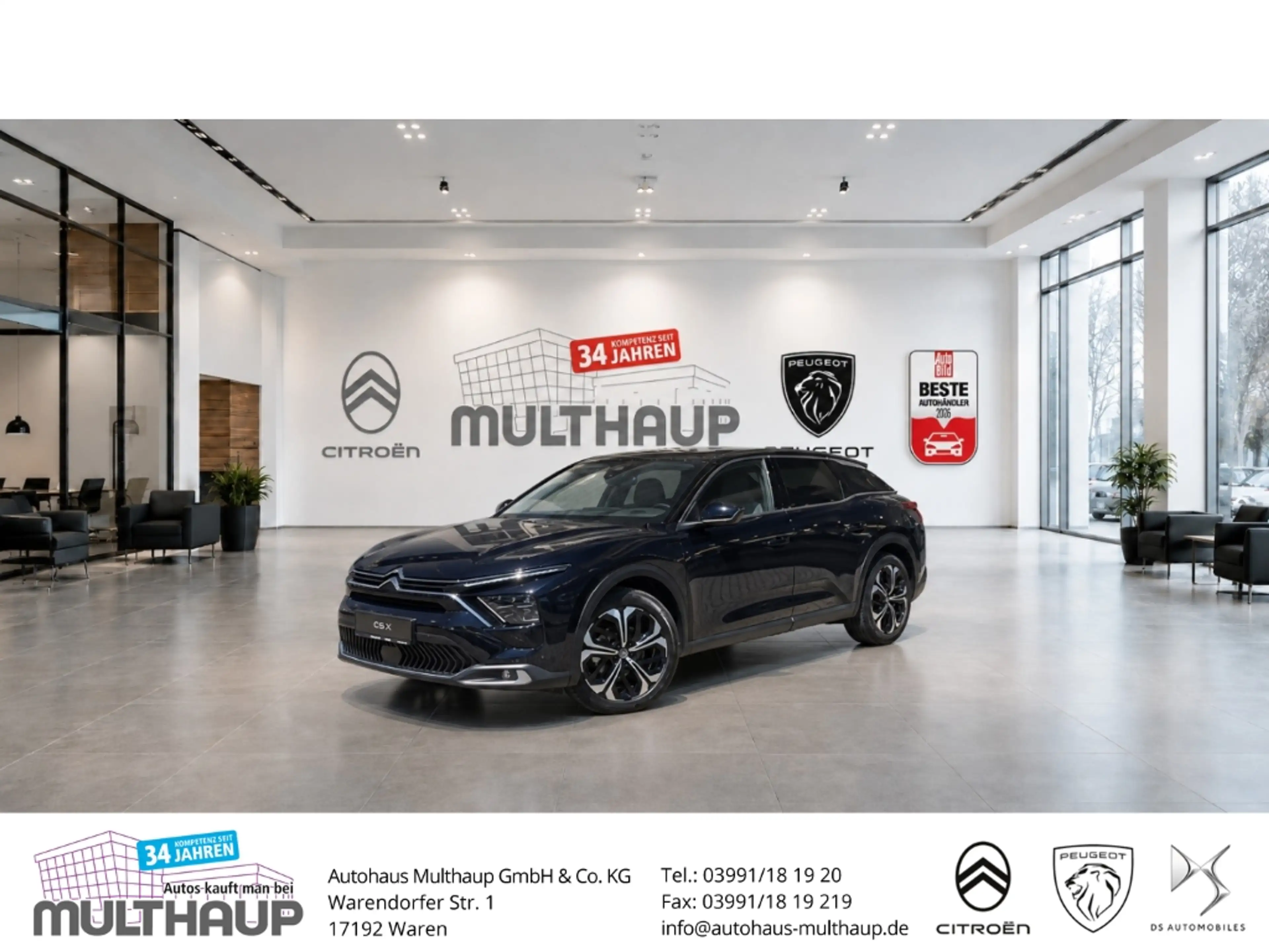 Citroen C5 X Plus Hybrid 145 LED SHZ Leder PDC HUD