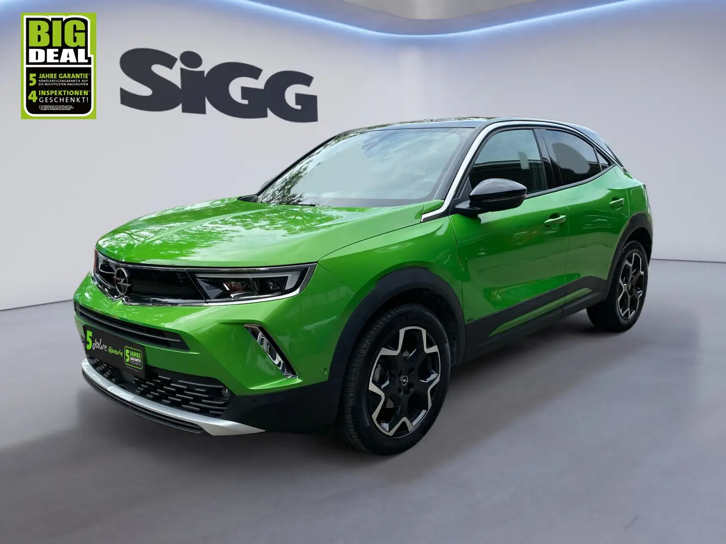 Opel Mokka 1.2 Turbo Ultimate Sitzheizung, AppleCar Grün - 2