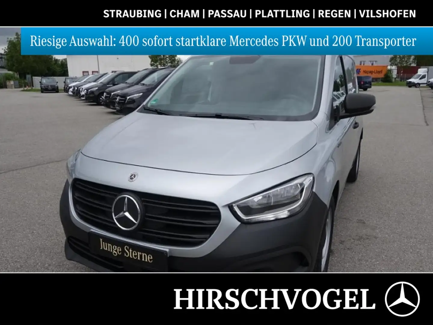 Mercedes-Benz eCitan e Kasten Hecktüren + Klima Plateado - 1