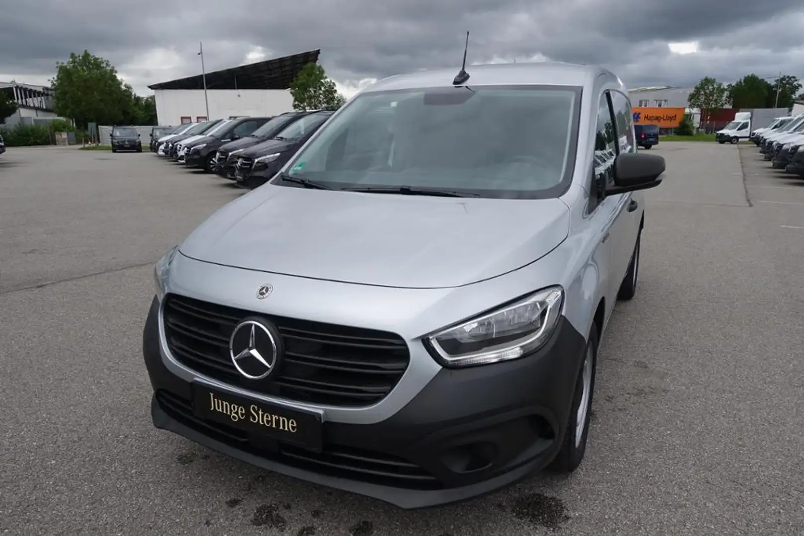 Mercedes-Benz eCitan e Kasten Hecktüren + Klima Plateado - 2