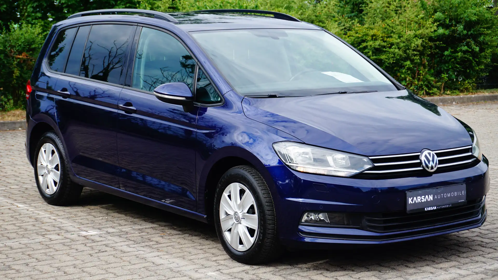 Volkswagen Touran Comfortline BMT/Start-Stopp/NAVI/2xPDC/SHZ/LED Bleu - 2