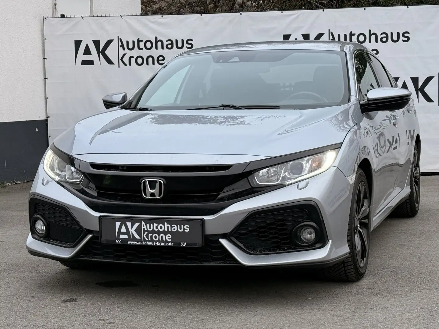Honda Civic 1.6 i-DTEC Elegance *KAMERA*NAVI* ACC*SHZ* Argent - 2
