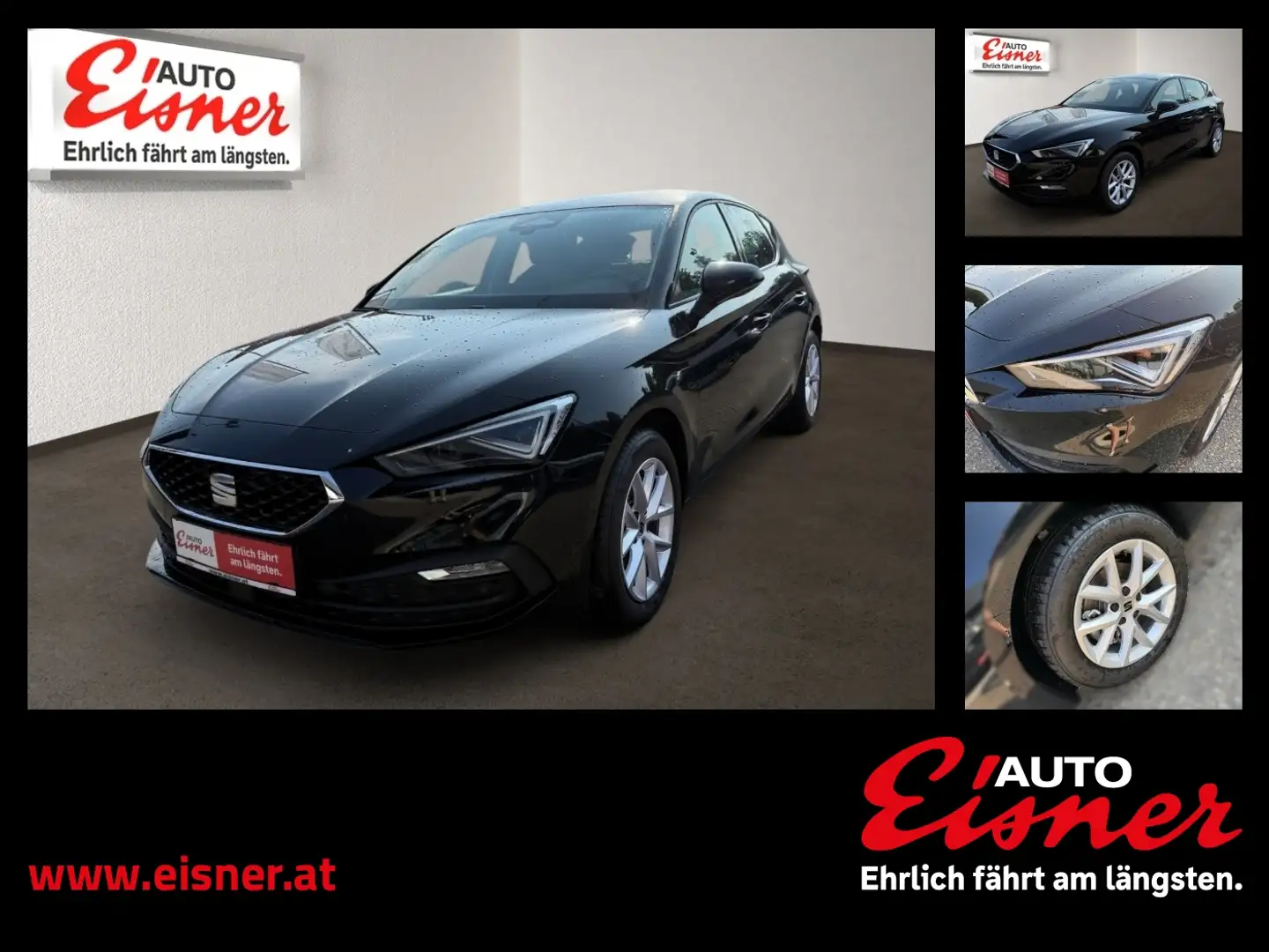 SEAT Leon 1.5 TSI Style Edition ABS ESP Schwarz - 1