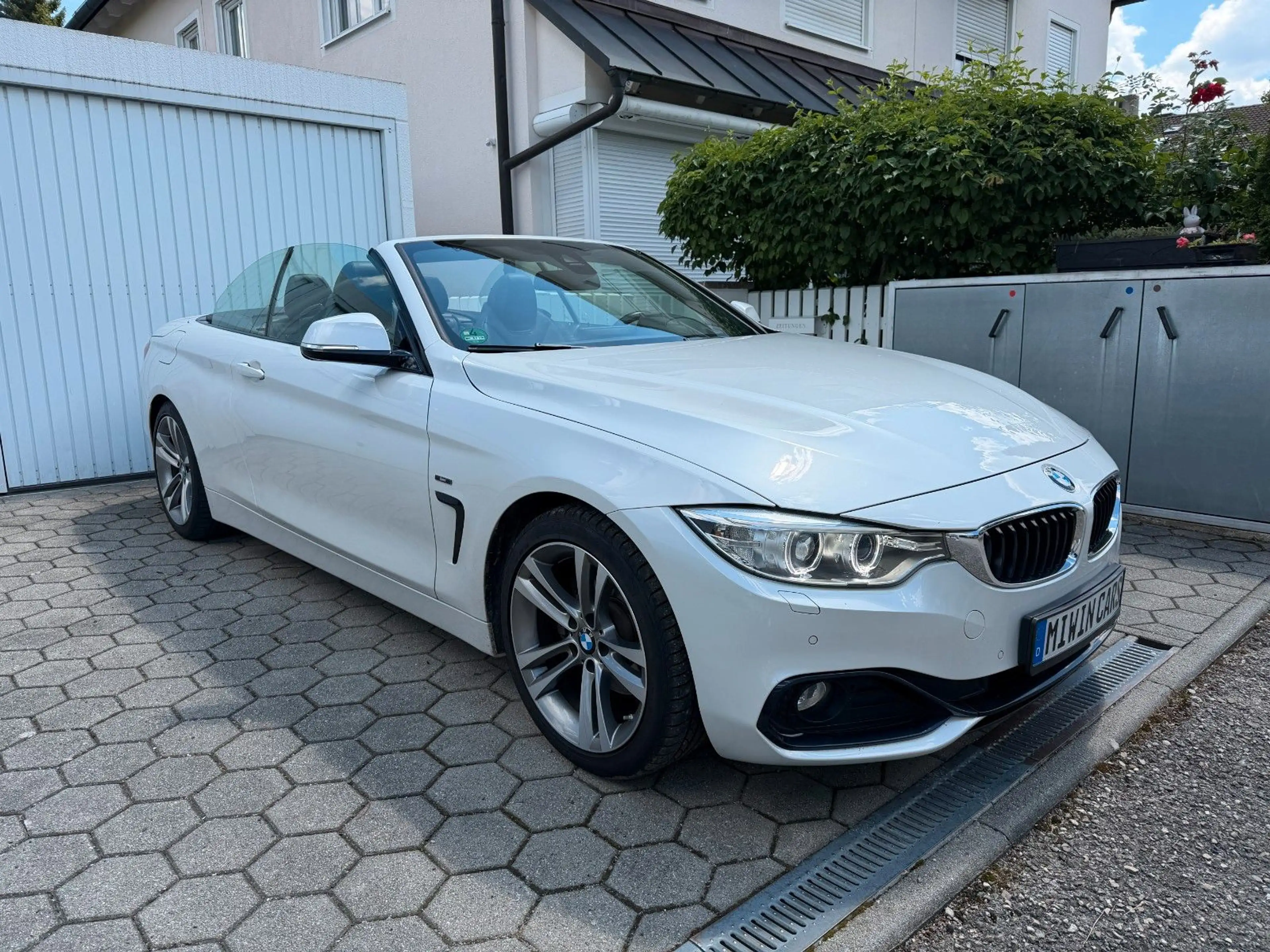 BMW 420 d Cabrio Leder Sportsitze Xenon Keyless