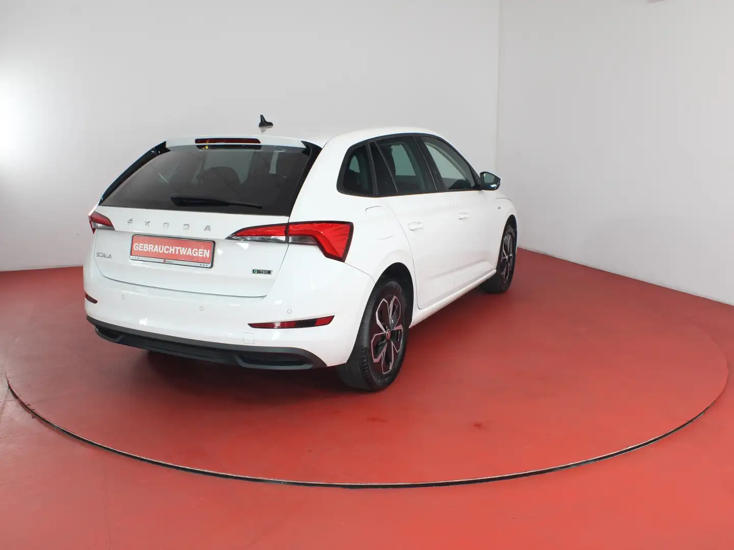 Skoda Scala Ambition 1.0TGI 154,-ohne Anzahlung Smartlink Nav Weiß - 2